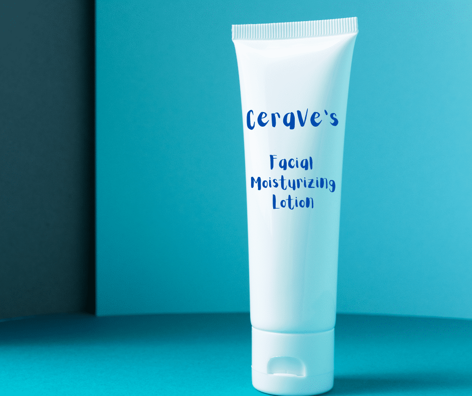 CeraVe's Facial Moisturizing Lotion contains significant amounts of ceramides, cholesterol and fatty acids.