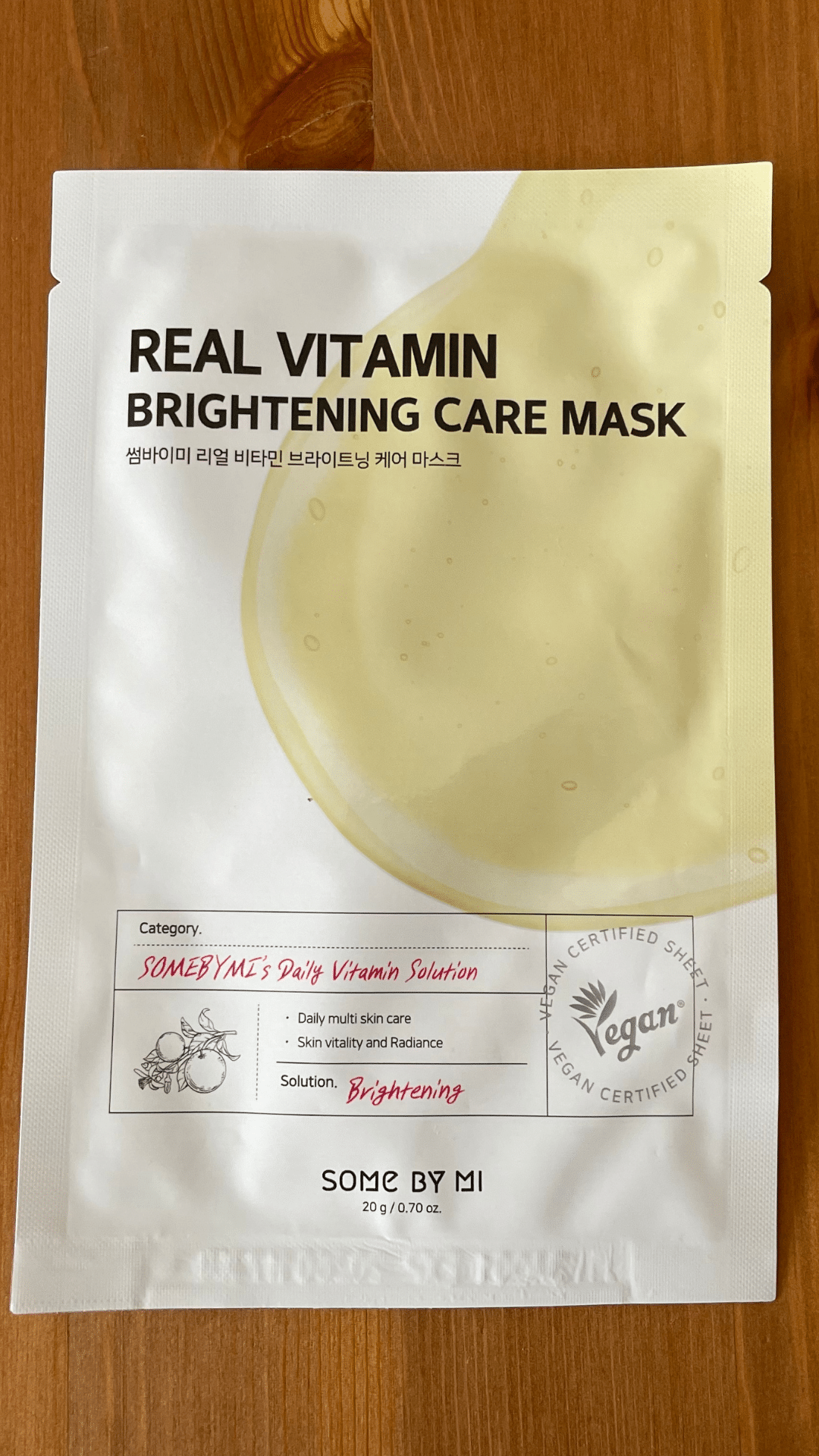 mascarilla de vitamina c pura