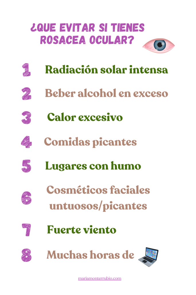 rosacea ocular tratamiento