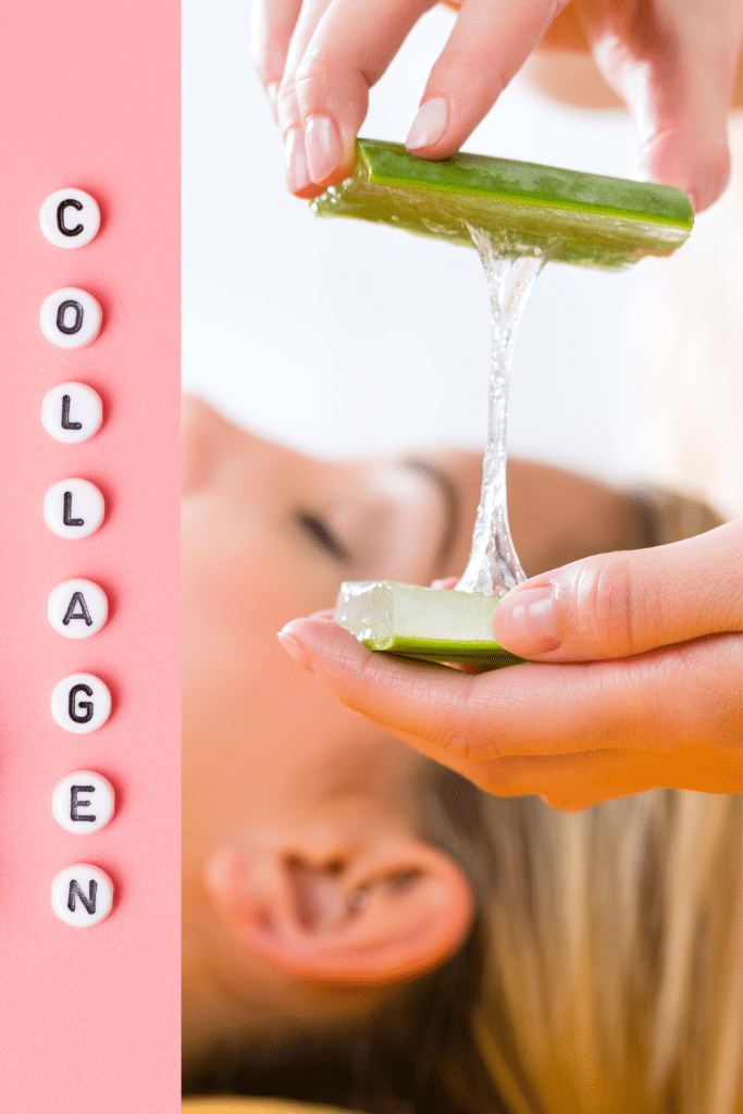 aloe vera puro para la cara