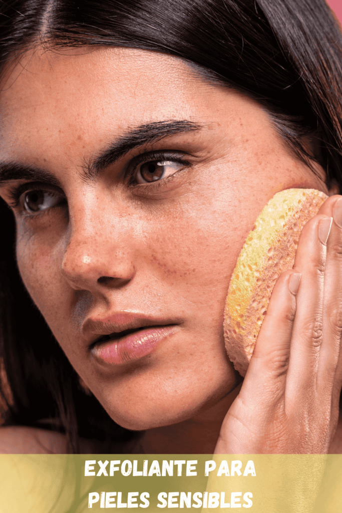 exfoliante para pieles sensibles