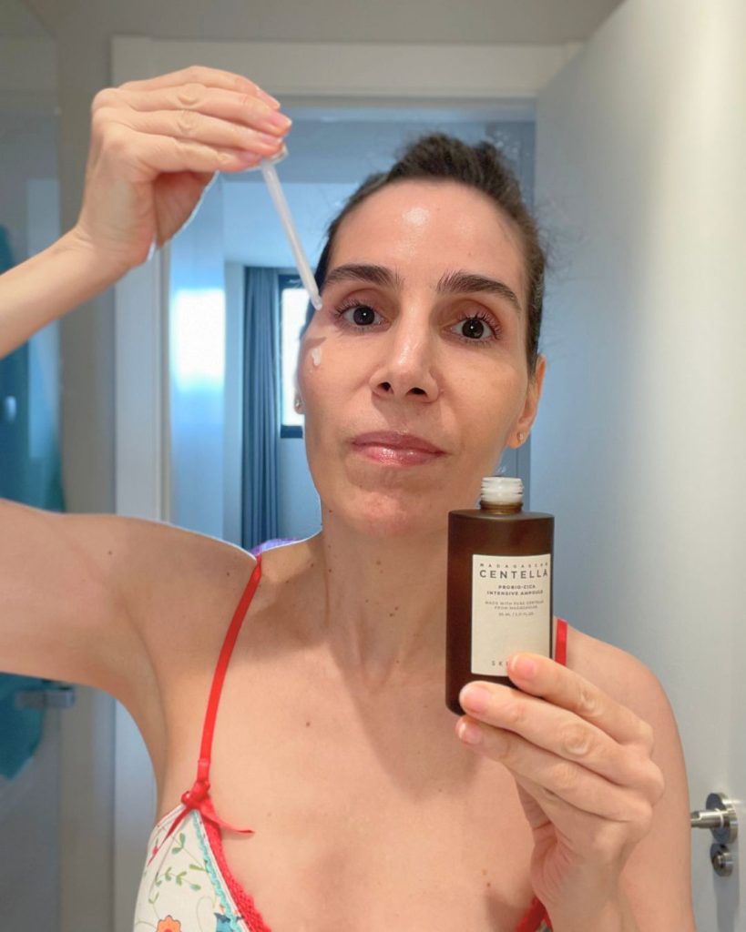 crema facial con probioticos
