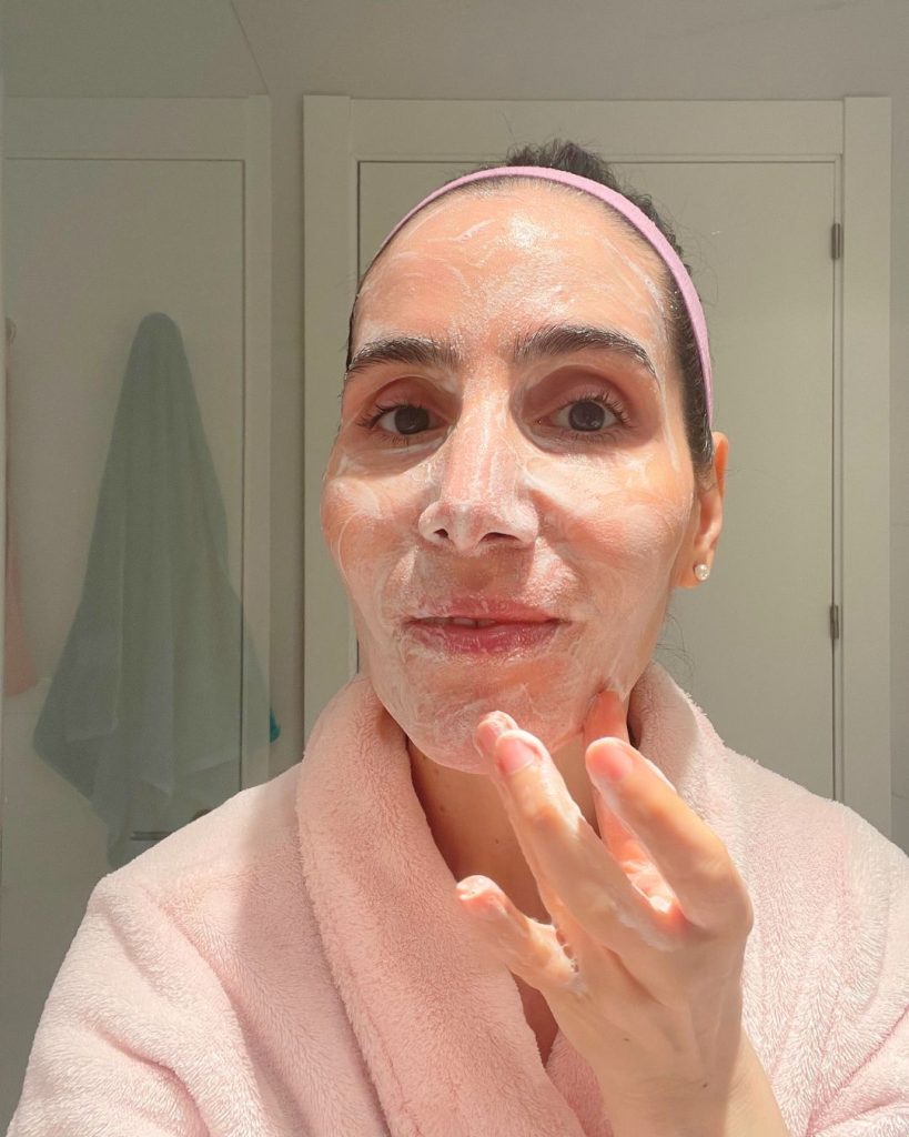 como hacer doble limpieza facial