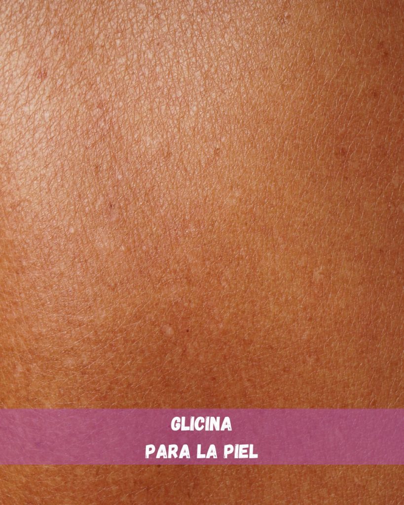 glicina para la piel